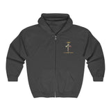 GMP 'God Money Power' Cross Zip Hoodie
