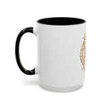 GMP Tiger Accent Coffee Mug — "God Money Power" Motivational 11/15oz Ceramic Mug