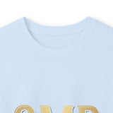 GMP (God Money Power) Long Sleeve Tee — Gold Logo Faith Streetwear