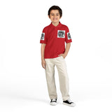 Youth Polo Shirt — 'GMP' God Money Power Logo