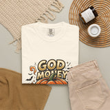 God Money Power- Halloween Pumpkin Graphic T-Shirt