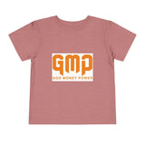 Toddler Tee — GMP (God Money Power) Orange Logo