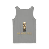 GMP Tank Top — God • Money • Power Gold Block Graphic