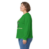Long Sleeve Tee — "God · Money · Power" Graphic