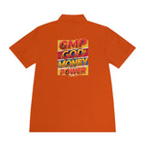 GMP God Money Power Graphic Polo Shirt – Retro Motivational Men's Sport Polo