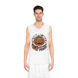 Halloween Pumpkin 'GMP God Money Power' Basketball Jersey