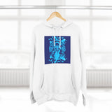 Hoodie - 'God Money Power' Graphic Fleece Pullover