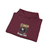 GMP Eagle Hoodie — "God Money Power" Patriotic Graphic Sweatshirt