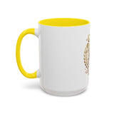 GMP Tiger Accent Coffee Mug — "God Money Power" Motivational 11/15oz Ceramic Mug