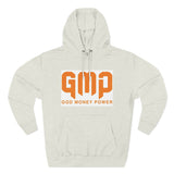 GMP "God Money Power" Hoodie — Bold Orange Streetwear Fleece