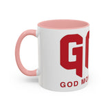 GMP Coffee Mug — Good Money Power Red Accent Ceramic Mug (11/15oz)