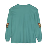Long Sleeve T‑Shirt — "God Money Power" Pyramid Graphic
