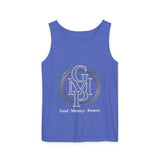 GMP Monogram Tank Top — Gold Metallic Circle Logo