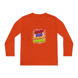 CMP God Money Power Youth Long Sleeve Tee — Inspirational Graphic Shirt