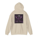 Angel Of Death Hoodie — Purple Gothic Angel Graphic Sweatshirt