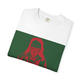 T‑Shirt — Retro Holiday Madonna Graphic Tee (green & red)