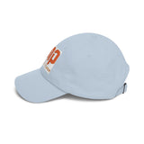 Good Money Power Embroidered Dad Cap — White Casual Baseball Hat
