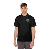 God Money Power Polo Shirt — Religious Faith & Wealth Graphic Men's Sport Polo