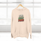 God Money Power Hoodie — Retro Bold Graphic Pullover