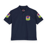 Youth Polo Shirt — Colorful "Camp Gov Summer Power" Logo Tee