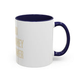 Coffee Mug — G.M.P. (God Money Power) Gold Accent Ceramic Mug