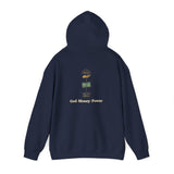 God • Money • Power Hoodie — Minimal Faith & Ambition Graphic Hoodie