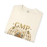 GMP Tiger Crest T‑Shirt — "God Money Power" Graphic Tee