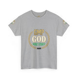 GMP God Money Power Tee — Motivational Gold Laurel Graphic T-Shirt