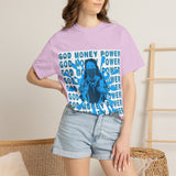 God Money Power Graphic T-Shirt
