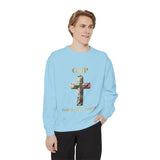 GMP Cross Sweatshirt — "God Money Power" Graphic Crewneck