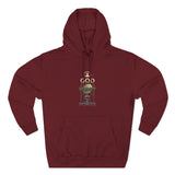God Money Power Hoodie — Bold Religious & Motivational Graphic Pullover