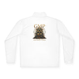 Quarter-Zip Pullover — "GMP God Muscle Power" Logo Athletic Pullover