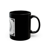 God Money Power Black Mug — Street Art Jesus Graphic Coffee Cup (11oz/15oz)