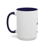God Money Power Accent Coffee Mug — Inspirational Faith & Wealth Design (11/15 oz)