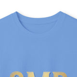 GMP (God Money Power) Long Sleeve Tee — Gold Logo Faith Streetwear
