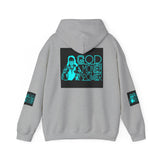 God, Money & Power Hoodie — Neon Retro Graphic Pullover