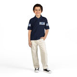 Youth Polo Shirt - 'GMP God Money Power' Logo School Uniform