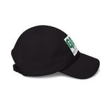 GMP 'God Money Power' Embroidered Classic Dad Cap — White Adjustable Baseball Hat
