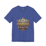 God Money Power Graphic Tee