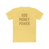 God Money Power Tee — Bold Faith & Hustle Graphic T-Shirt