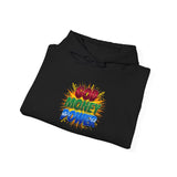 God Money Power Hoodie — Colorful Inspirational Religious Graphic Pullover