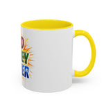 God Money Power Accent Coffee Mug — Inspirational Faith & Prosperity Gift (11/15oz)