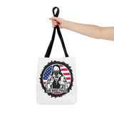 Patriotic 'God Money Power' Tote Bag - Americana Streetwear Canvas Tote