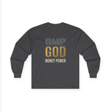 GMP GOD Money Power Long Sleeve Tee