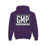 GMP Youth Hoodie — 'God Money Power' Bold Logo Pullover