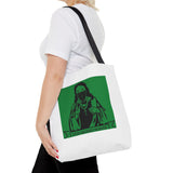 Tote Bag — 'God Money Power' Religious Graphic Tote