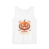 Halloween Pumpkin Tank Top — “God Money Power”