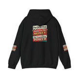 Hoodie — "Put GOD First, Hustle For The MONEY, Put Yourself In POWER" Inspirational Graphic Hoodie