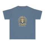 Youth Tee — Gold Lion Crest "GMP" Graphic