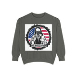 Sweatshirt — Patriotic 'God Money Power' Graphic Crewneck